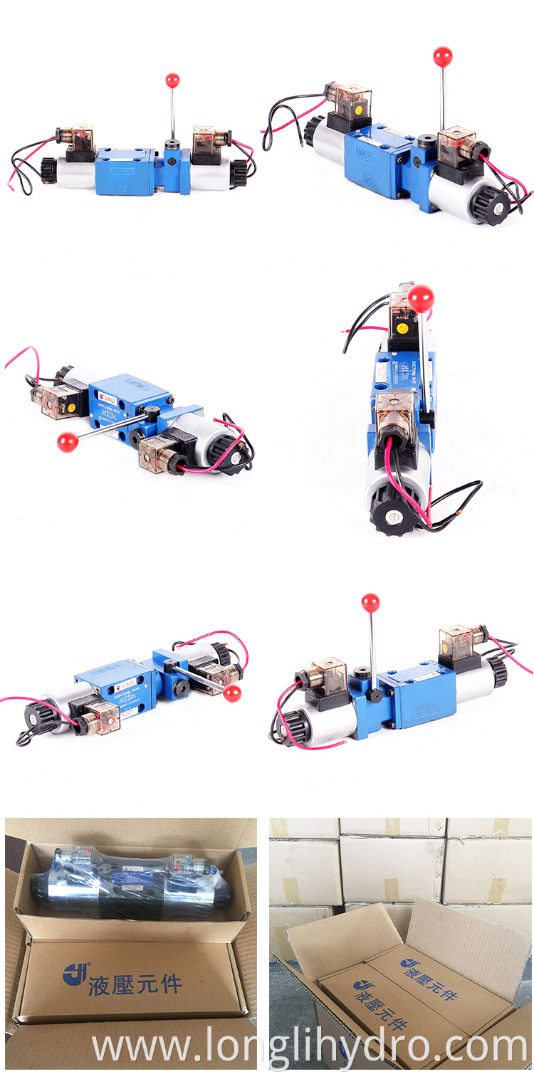 4WEMM6 Solenoid Manual Directional Control Valve